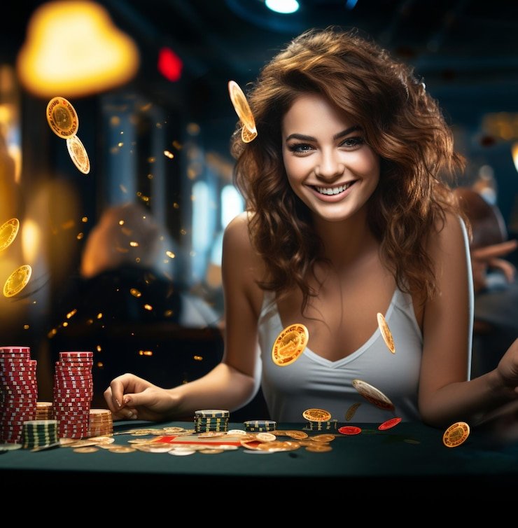 Layar permainan Galactic Gems dengan simbol batu mulia bercahaya